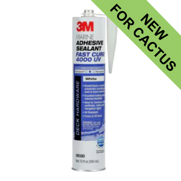 3M M06580E Marine Adhesive Sealant 4000UV - White - 295ml