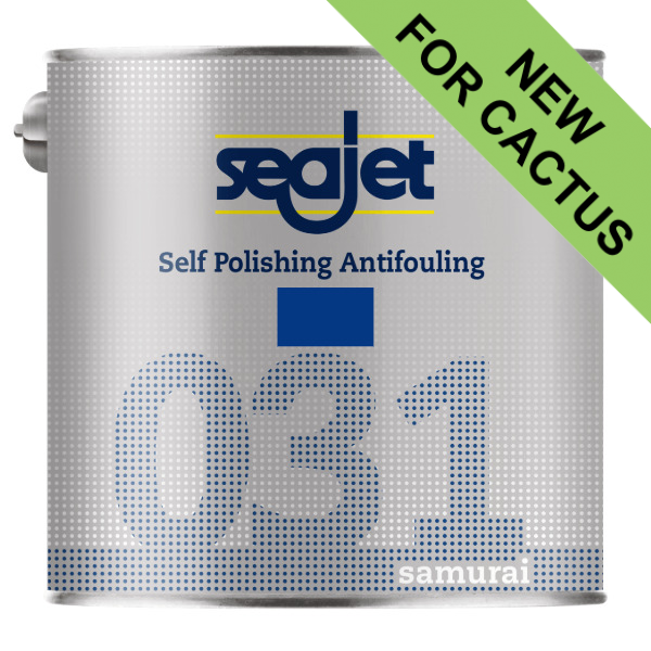 Seajet 031 Samurai Antifouling Paint - Blue - 2.5l