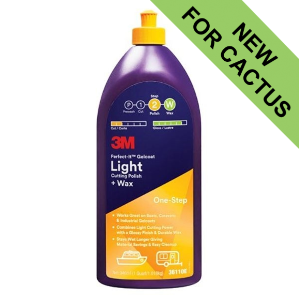 3M Perfect-It Light Cut Compound + Wax - 946ml