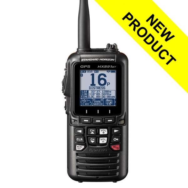 Standard Horizon HX891BT/E Class H DSC Handheld VHF With Blue Tooth & GPS - Black