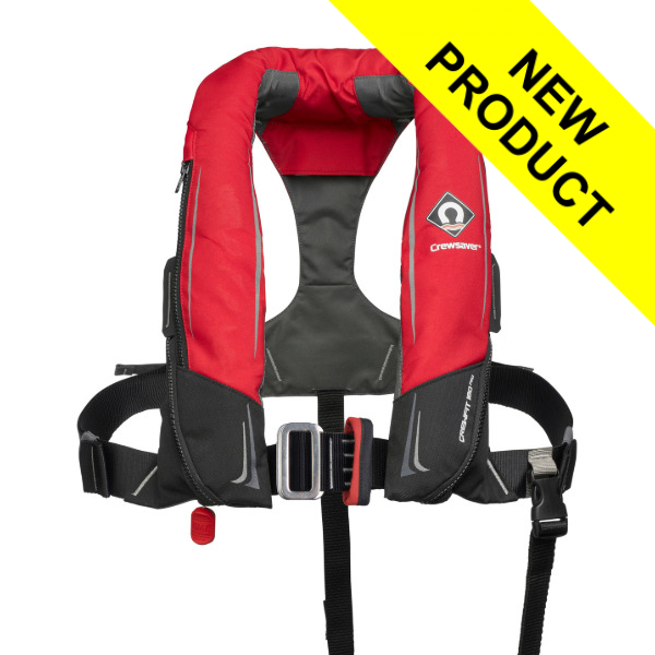 Crewsaver Crewfit 180N Pro Life Jacket - Automatic with Harness - Red