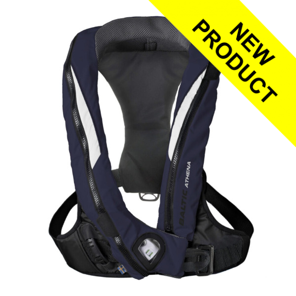 Baltic Athena 165N Women Lifejacket - Automatic c/w Harness - Navy/White