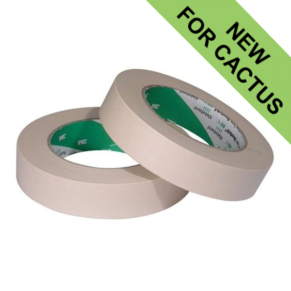 3M 201E General Masking Tape - 24mm x 50m