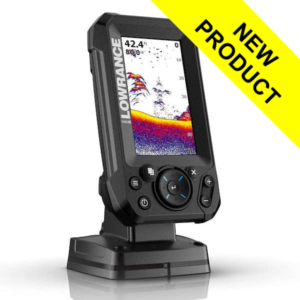 Lowrance Eagle 4X Fishfinder With Transom Mounted Transducer