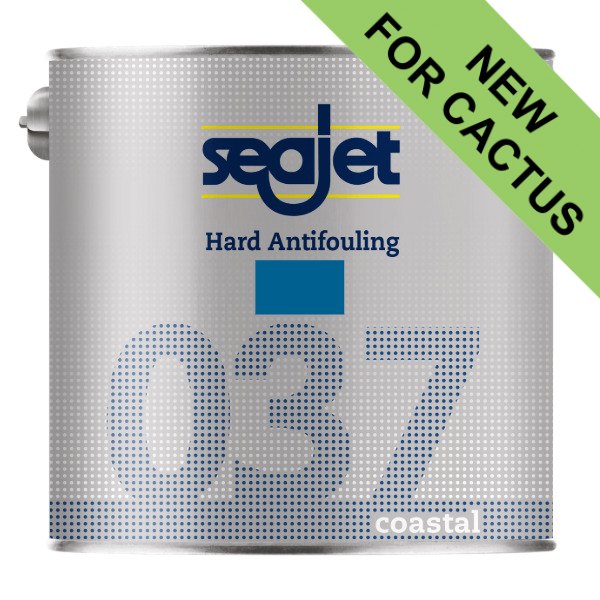 Seajet 037 Coastal Antifouling Paint - Mid Blue - 2.5l