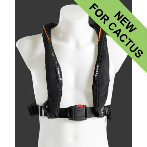 TeamO 170N Micro Lifejacket - Automatic - Black / Orange