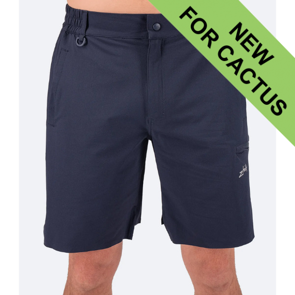 Zhik Performance Stretch Fast Dry Deck Shorts - Mens - Navy Blue - XL