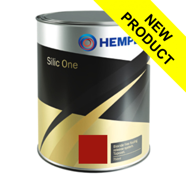 Hempel Silic One Biocide Free Antifouling Paint - Red - 750ml