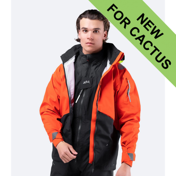 Zhik CST500 Coastal Yachting Jacket - Mens - Flame Red - XL