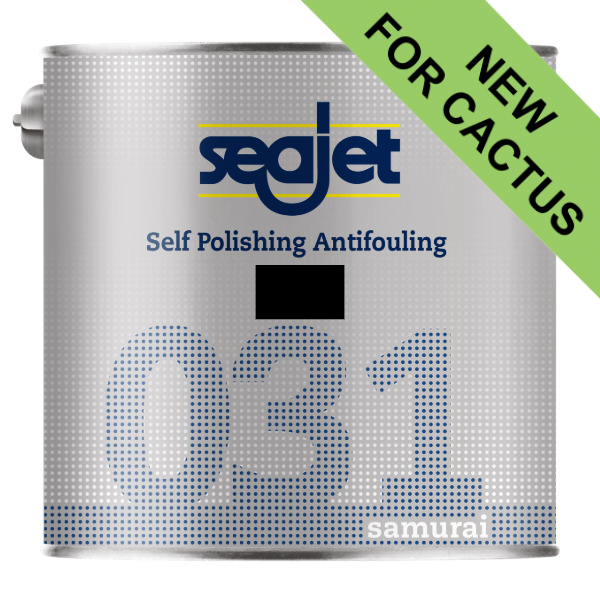 Seajet 031 Samurai Antifouling Paint - Black - 2.5l