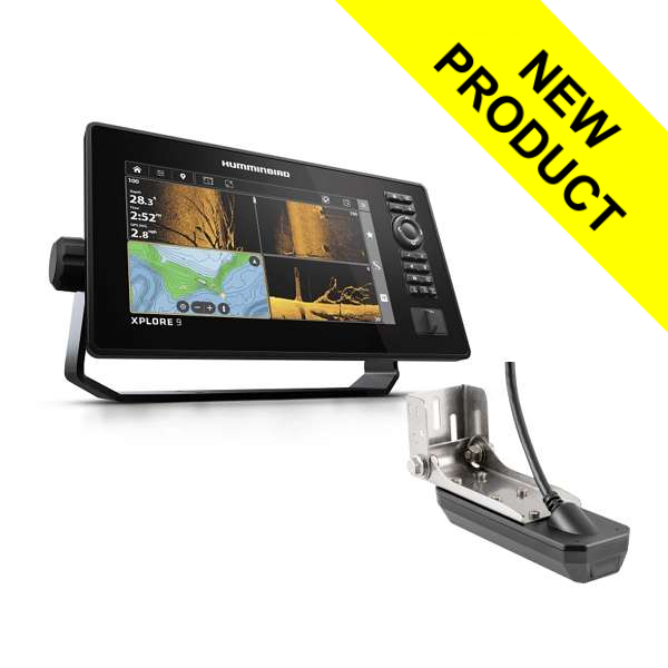 Humminbird Xplore 9 Inch Display With Transducer