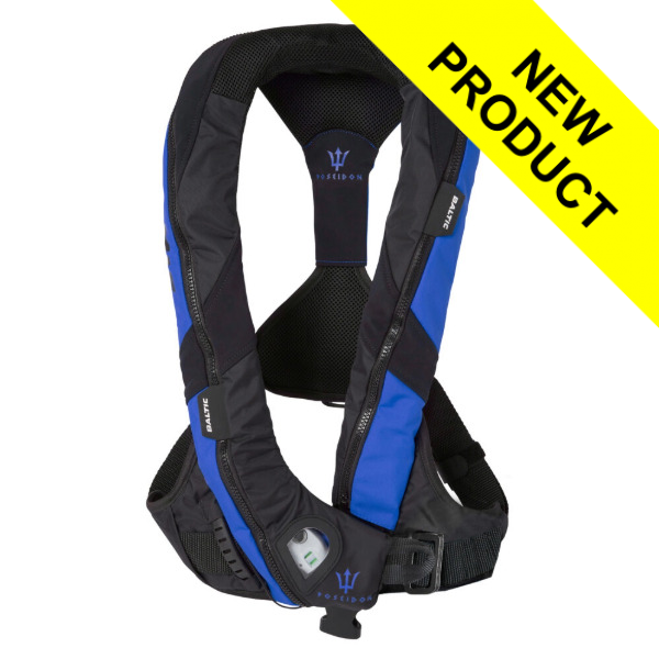 Baltic Poseidon 165N Lifejacket - Automatic c/w Harness - Royal Blue