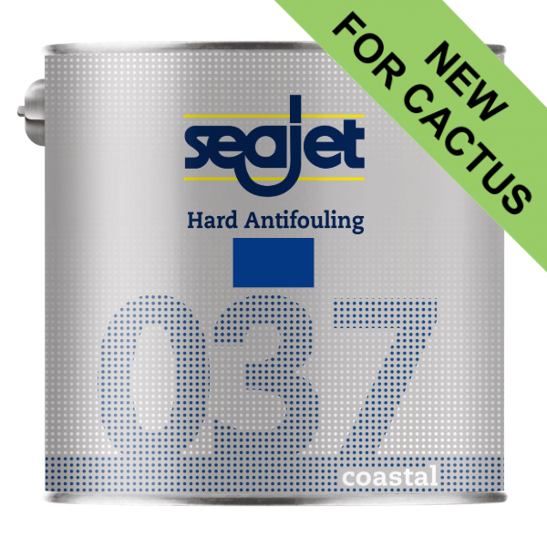 Seajet 037 Coastal Antifouling Paint - Navy Blue - 2.5l