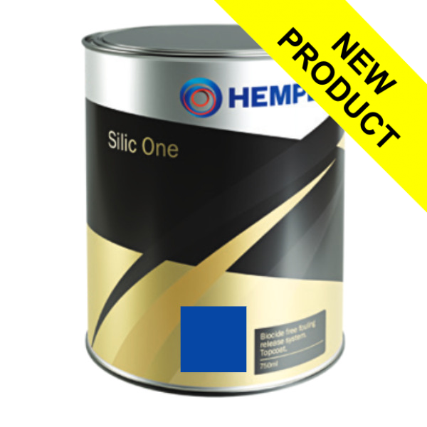 Hempel Silic One Biocide Free Antifouling Paint - Blue - 750ml