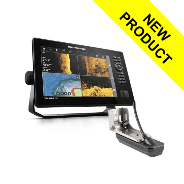 Humminbird Xplore 10 Inch Display With Transducer