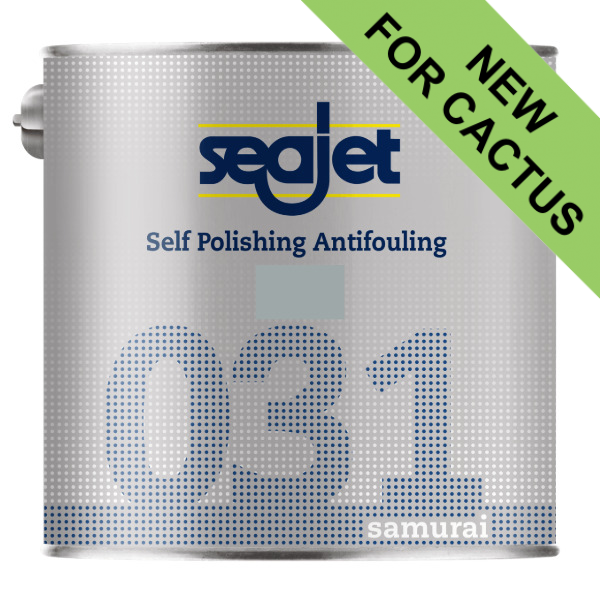 Seajet 031 Samurai Antifouling Paint - Shark Grey - 2.5l