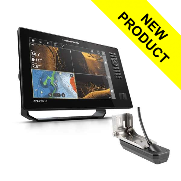 Humminbird Xplore 12 Inch Display With Transducer