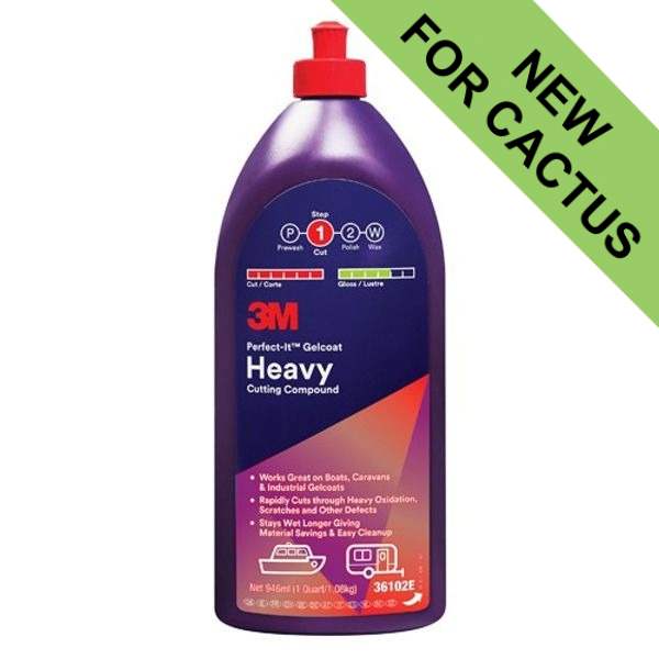 3M Perfect-It Gelcoat Heavy Cutting Compound - 946ml