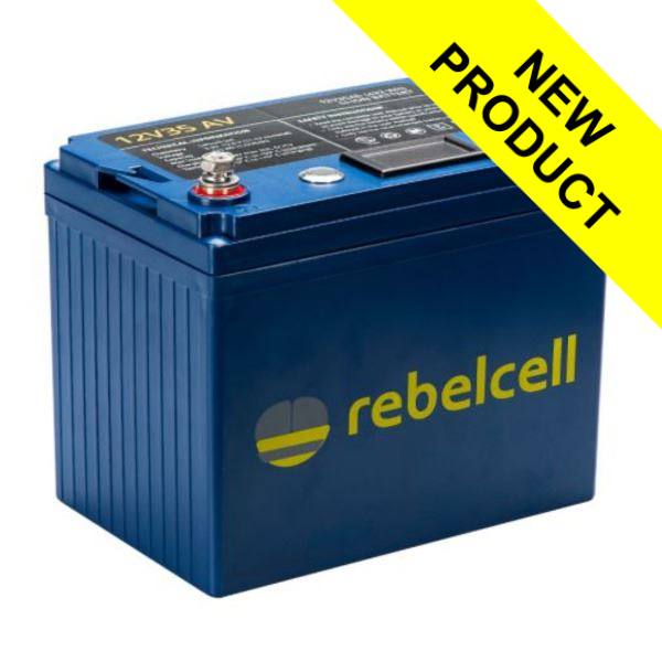 Rebelcell 12V35 AV Lithium-Ion Leisure Battery - 12V / 35A - 432Wh