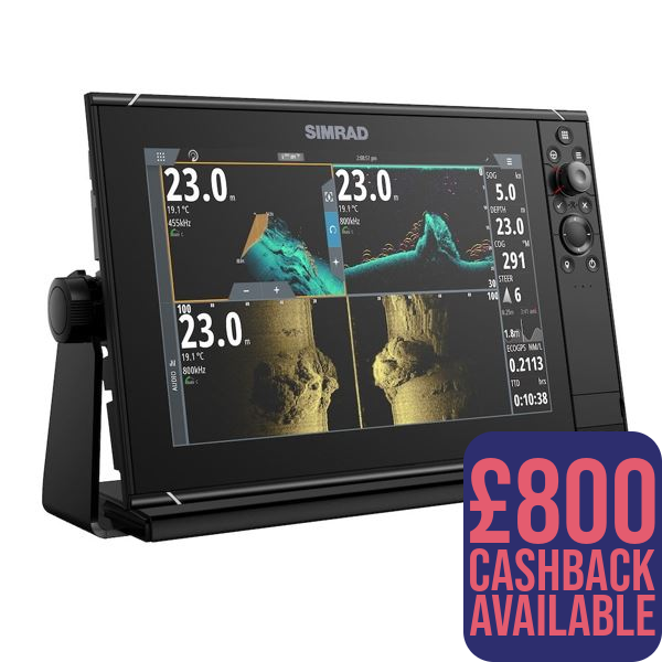 Simrad NSS12 evo3s 12 Inch Multi Function Display With World Base Map