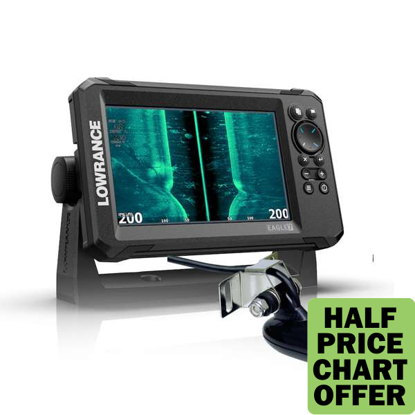 Lowrance Eagle 7 Plotter / Sounder With 83/200 HDI Transducer