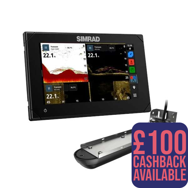 Simrad NSX 3007 7 Inch Touch Screen Display With Active Imaging Transducer