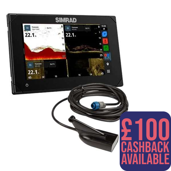 Simrad NSX 3007 7 Inch Touch Screen Display With 50/200 Khz HDI Transducer