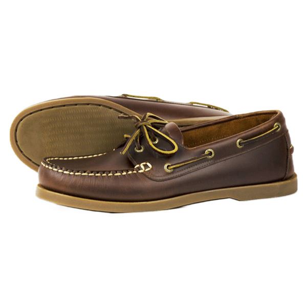 Apache Moose Rig Deck Shoes - Chestnut - Size 41