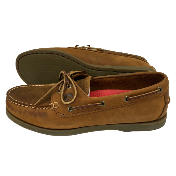 Apache Moose Rig Deck Shoes - Sandstone - Size 40