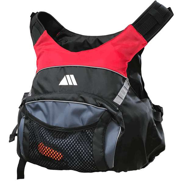 Aqua Marine Jive Overhead Buoyancy Aid 50N L-XXL - Black & Red - +70KG