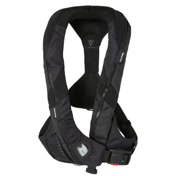 Baltic Poseidon 165N Lifejacket - Automatic c/w Harness - Black