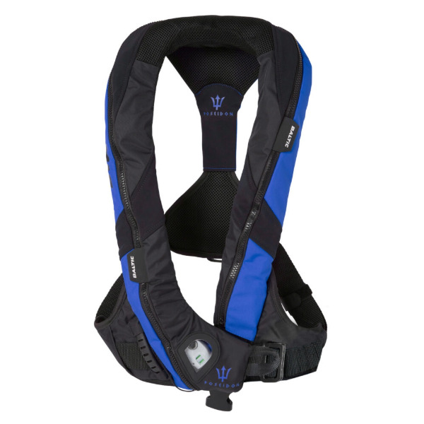 Baltic Poseidon 165N Lifejacket - Automatic c/w Harness - Royal Blue