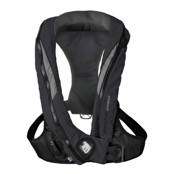 Baltic Athena 165N Women Lifejacket - Automatic c/w Harness - Black/Grey