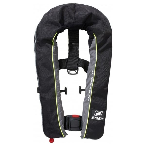 Baltic Winner 165N Lifejacket - Automatic - Black / Grey (1850-000-1)