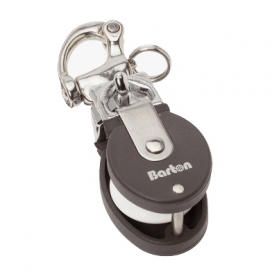 Barton Small Snatch Block + Stainless Steel Snap