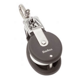 Barton Medium Snatch Block & Stainless Steel  D  Shackle