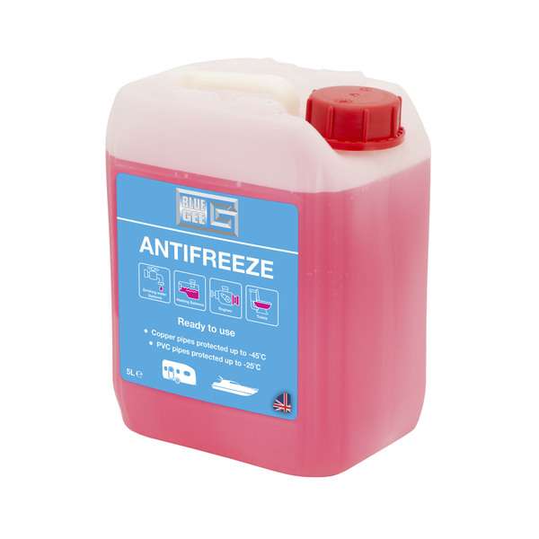 BlueGee Non-Toxic Pink Anti-Freeze 5Ltr