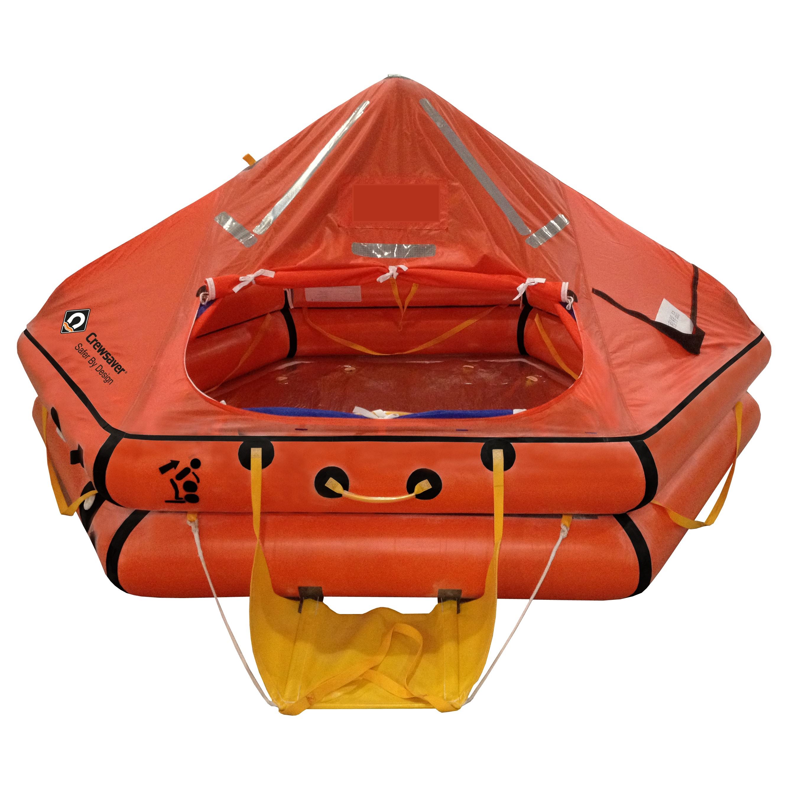 Crewsaver ISO Ocean Liferaft over 24hr - 8 Man - Container