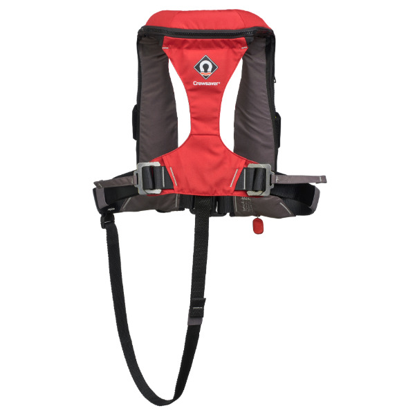 Crewsaver Crewfit 180N Pro Life Jacket - Automatic with Harness - Red - Image 2