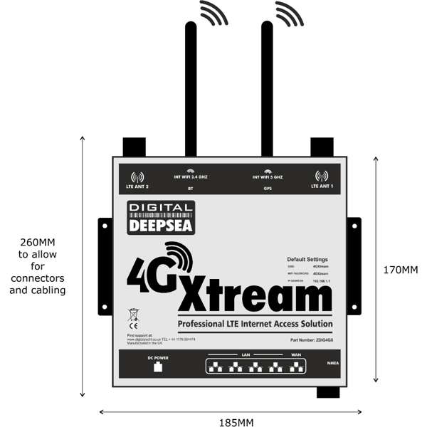 Digital Yacht 4G Xtream Professional Internet Access & NMEA 2000 Data Solution - Image 3