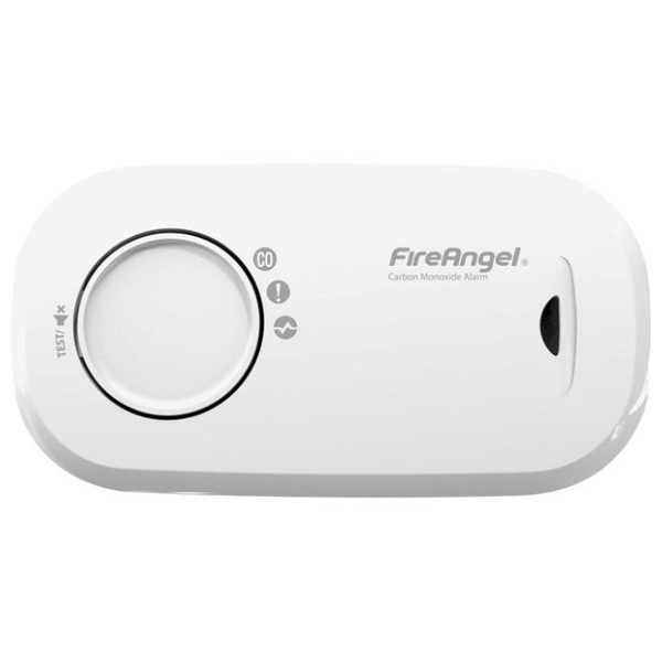 FireAngel FA3313 Carbon Monoxide Alarm - 1 Year Replaceable Batteries (2xAA)