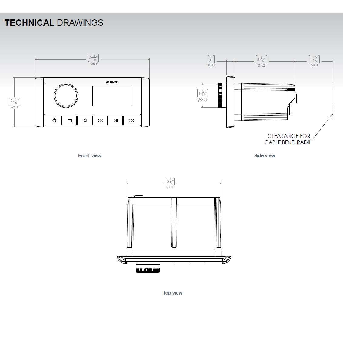 Fusion MS-RA60 Marine Stereo - Image 5