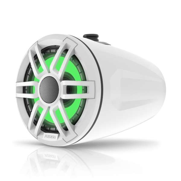 Fusion FLT652SPW XS Series Marine Wake Tower Speaker White cw RGB LED - Image 2