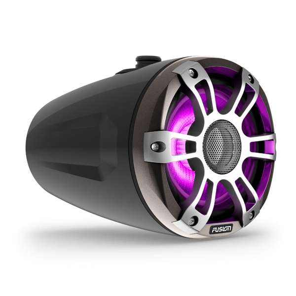 Fusion FLT653SPW 6.5 Inch 3i CRGBW LED Tower Speaker 230W - Sports Black - Image 2