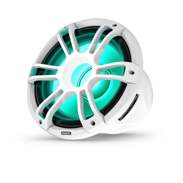 Fusion SG-SL123SPW 12 Inch 3i CRGBW LED Subwoofer 1400W - Sports White - Image 5