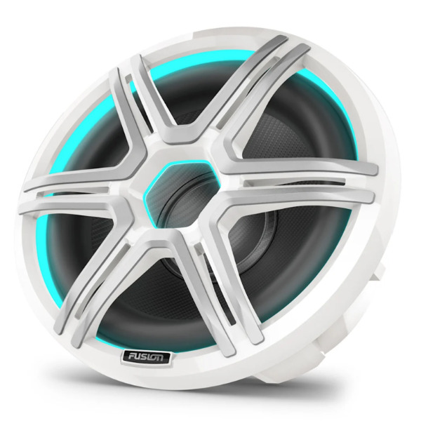 Fusion AP-SL12SPW Apollo LED Marine Subwoofer - 12inch / 1400W - Sports White - Image 2