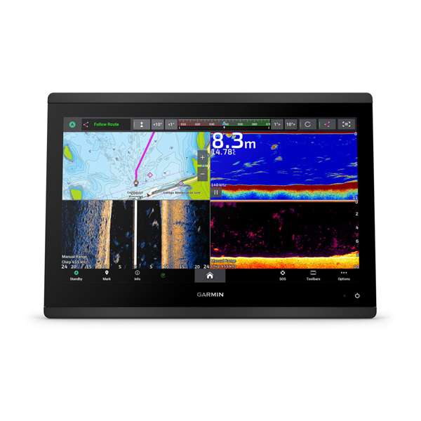 Garmin GPSMAP 1623xsv 16 Inch Chart Plotter / Sonar With Worldwide Base Map - Image 3