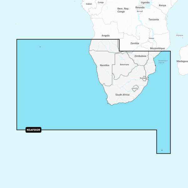 Garmin Navionics+ NSAF002R Africa  South