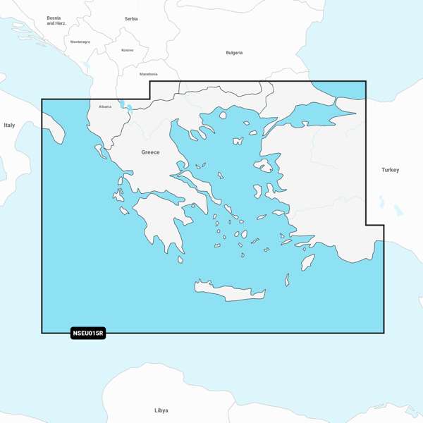 Garmin Navionics+ NSEU015R Aegean Sea  Sea of Marmara