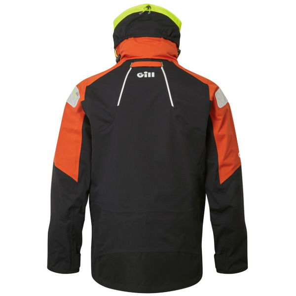 Gill OS1 Ocean Jacket - Graphite / Orange - XL - Image 2